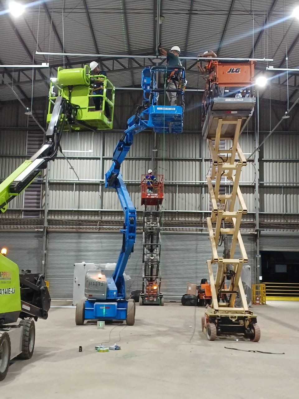 Ex: Obra SP - Instalação de Painel